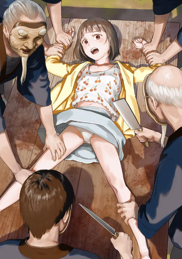 いけにえの森 ハーフ版 hitomiエロ漫画raw サンプル画像002