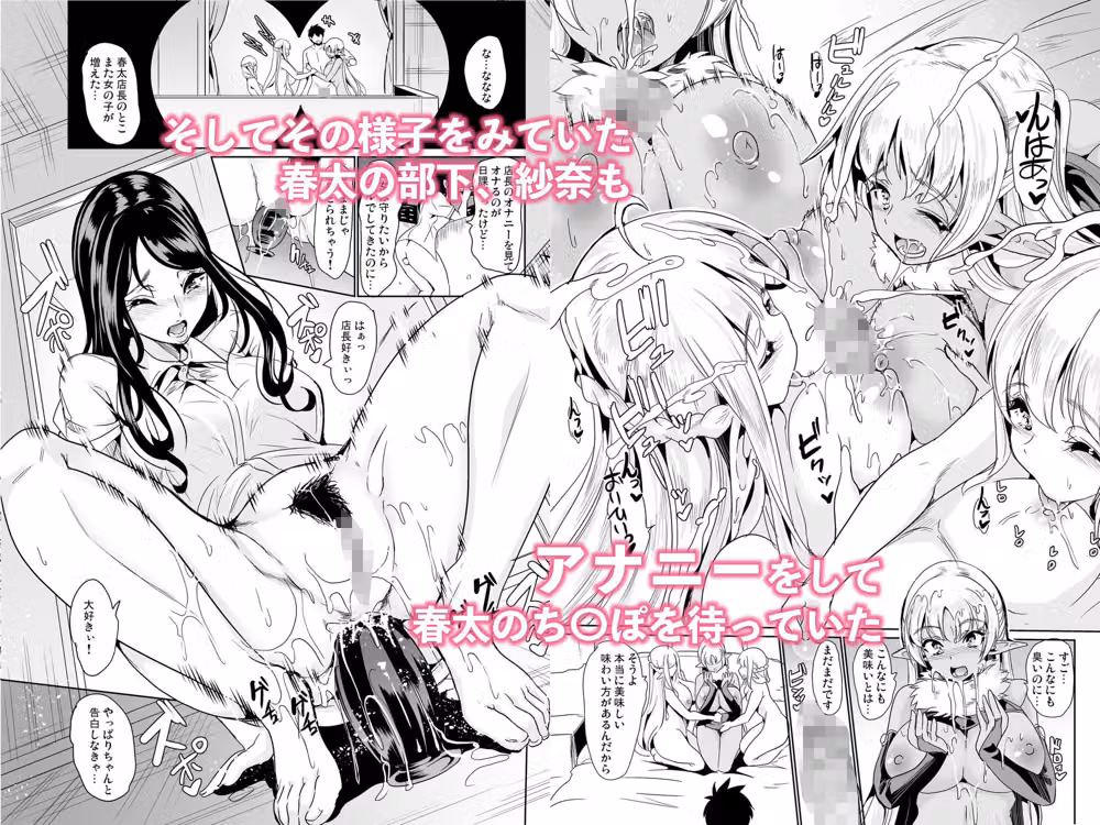 スケベエルフ姉妹、婚活に来る 総集編 hitomiエロ漫画raw サンプル画像005