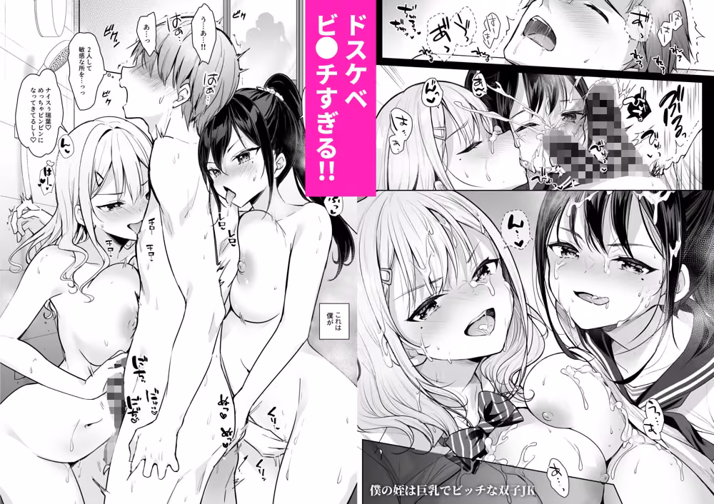 僕の姪は巨乳でビッチな双子JK〜弄ばれる性活事情〜 hitomiエロ漫画raw サンプル画像002