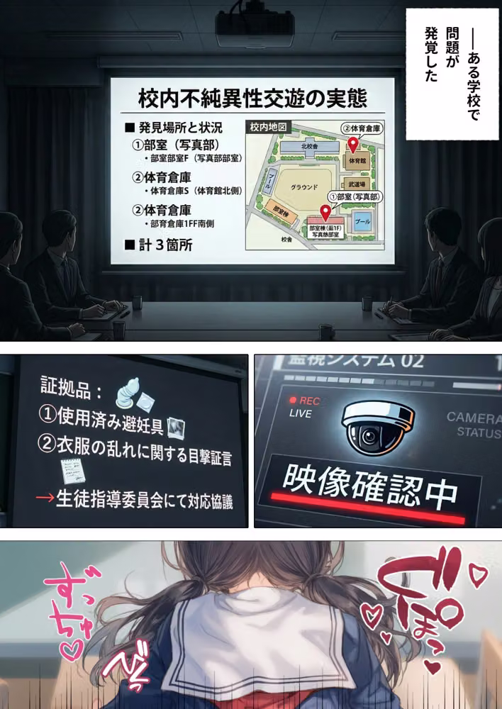 部活の清楚後輩となし崩しで処女童貞エッチしたら、実はドスケベだった2〜2週間我慢したらご褒美生エッチ〜 hitomiエロ漫画raw サンプル画像001