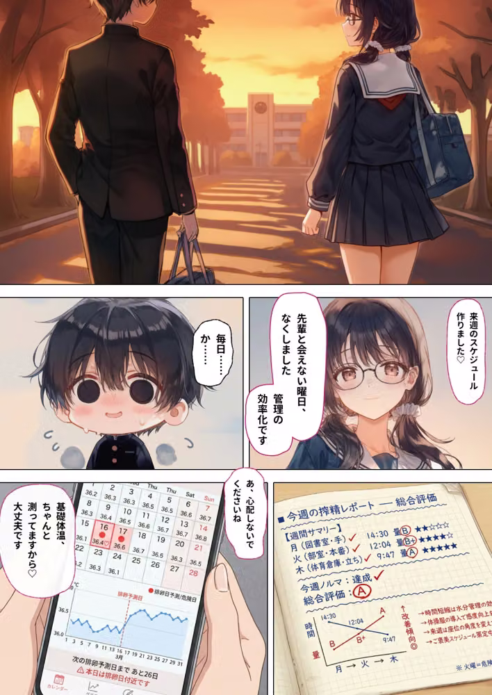 部活の清楚後輩となし崩しで処女童貞エッチしたら、実はドスケベだった2〜2週間我慢したらご褒美生エッチ〜 hitomiエロ漫画raw サンプル画像007
