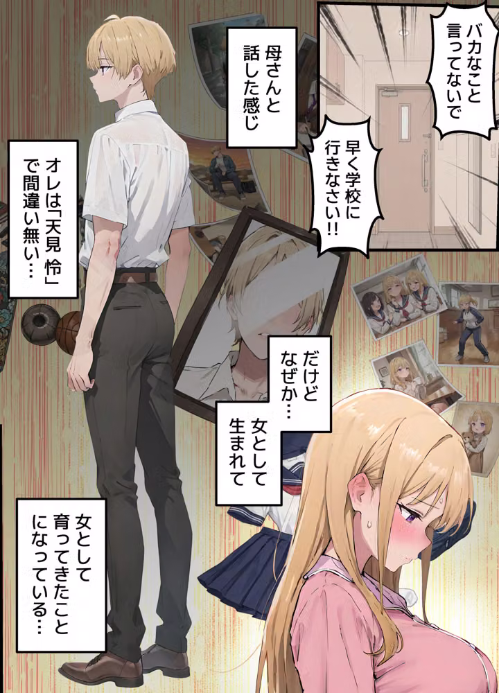 【女体化総集編2】フルリメイク版「女になったオレ、パパ活おじさんにメス堕ちする。」＋えちえちCG集等【合計8作品収録】 hitomiエロ漫画raw サンプル画像012