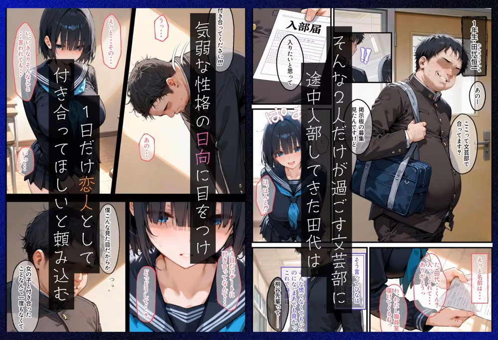 気弱な幼馴染は簡単に寝取られる hitomiエロ漫画raw サンプル画像002