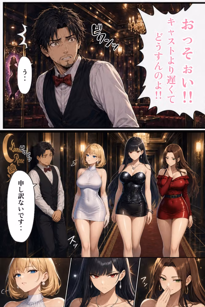 俺だけ何をしても許される世界seen5キャバクラ編 hitomiエロ漫画raw サンプル画像004