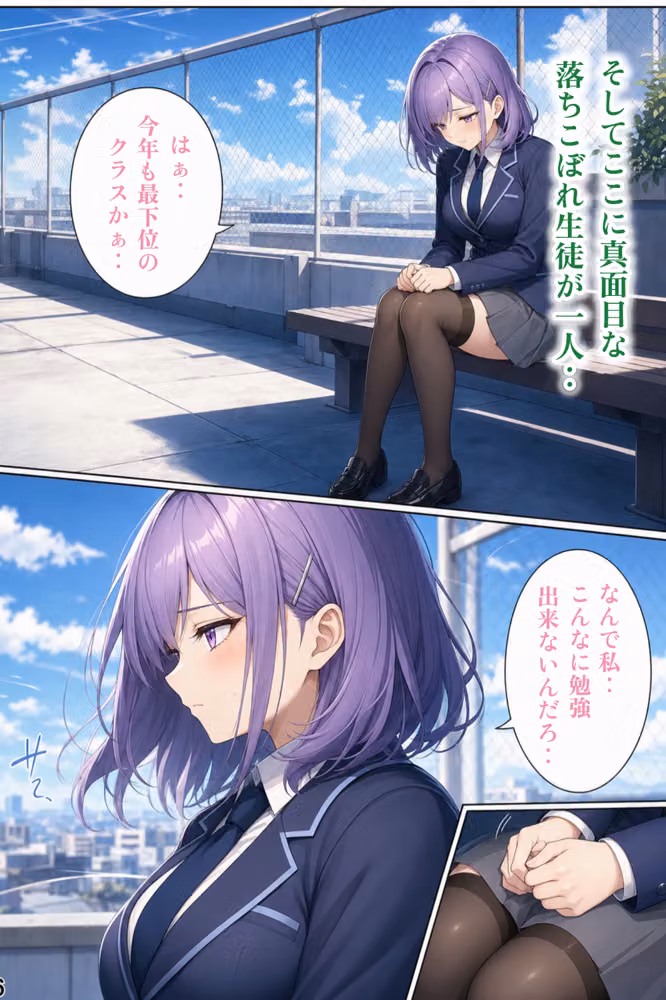 俺だけ何をしても許される世界seen6不良校編 hitomiエロ漫画raw サンプル画像004