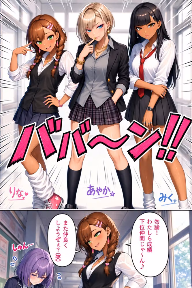 俺だけ何をしても許される世界seen6不良校編 hitomiエロ漫画raw サンプル画像006