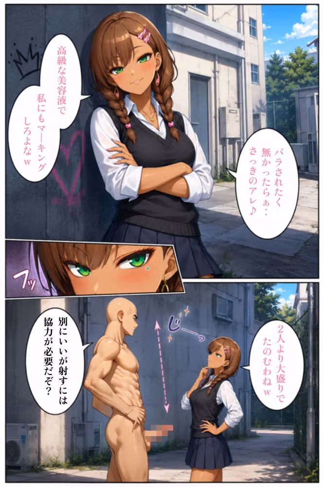 俺だけ何をしても許される世界seen6不良校編 hitomiエロ漫画raw サンプル画像039