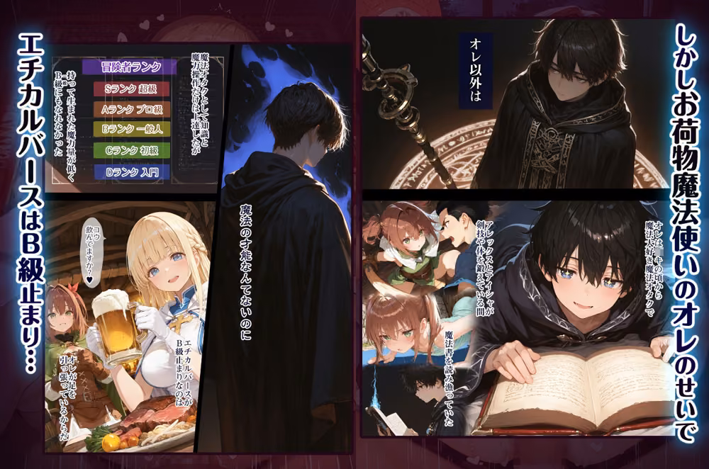 幼馴染冒険者パーティーのお荷物魔法使いオレ 失われた高等魔法スリープを覚えて皆にようやく恩返し！と思ったけど性欲を抑えきれずパーティーメンバーの眠姦孕ませレ◯プに使ってしまう hitomiエロ漫画raw サンプル画像003