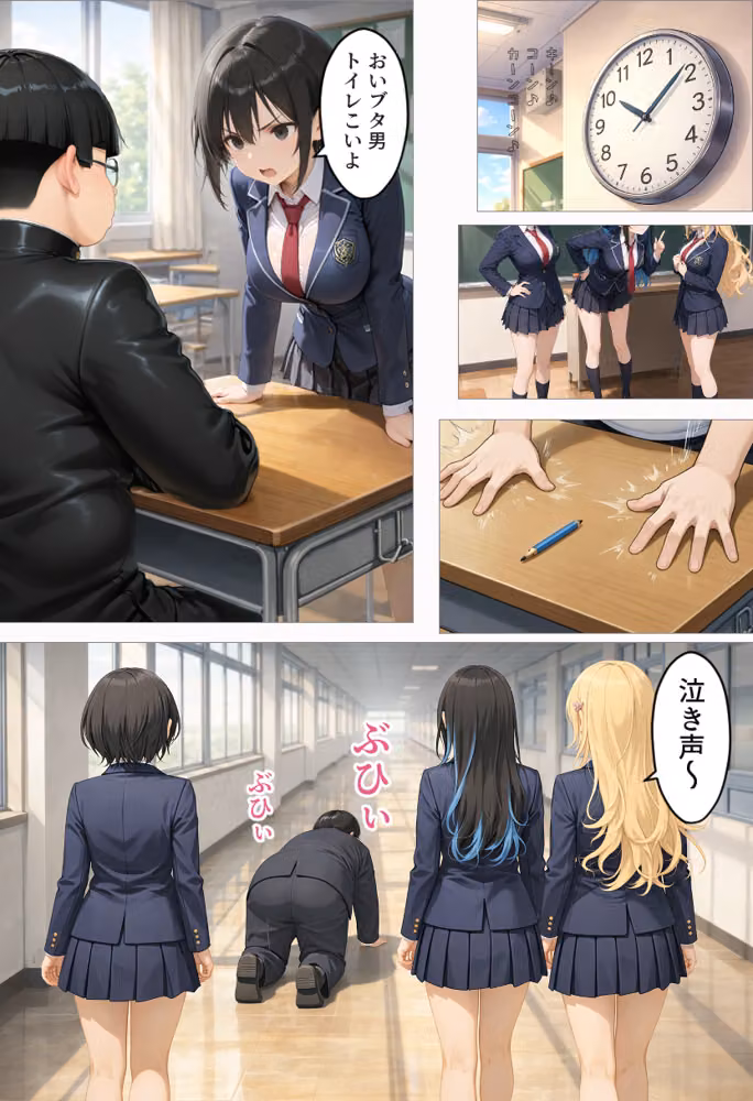 僕をいじめたギャルさん達に復讐する話ーリベンジ結衣編ー hitomiエロ漫画raw サンプル画像010