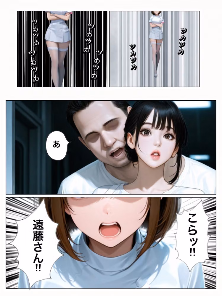 清楚系おっとり肉厚ナースに性処理させてたらちんぽ依存症になって貪ってきた話  性処理病棟 hitomiエロ漫画raw サンプル画像019