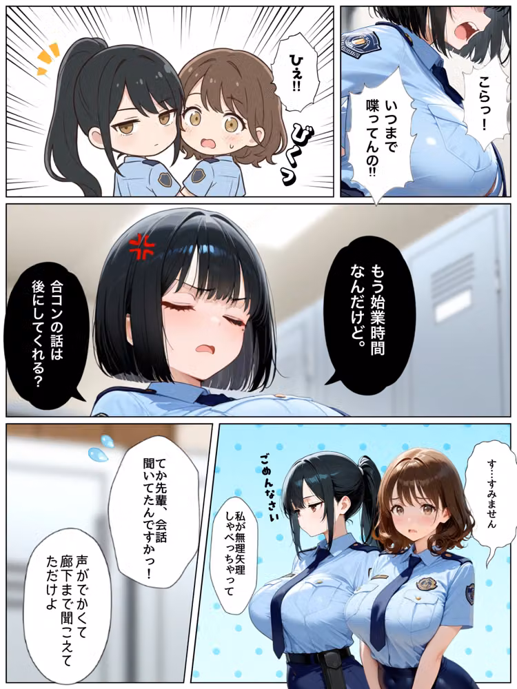 男嫌いな新卒警官を監×してマゾメス化させた結果 hitomiエロ漫画raw サンプル画像012