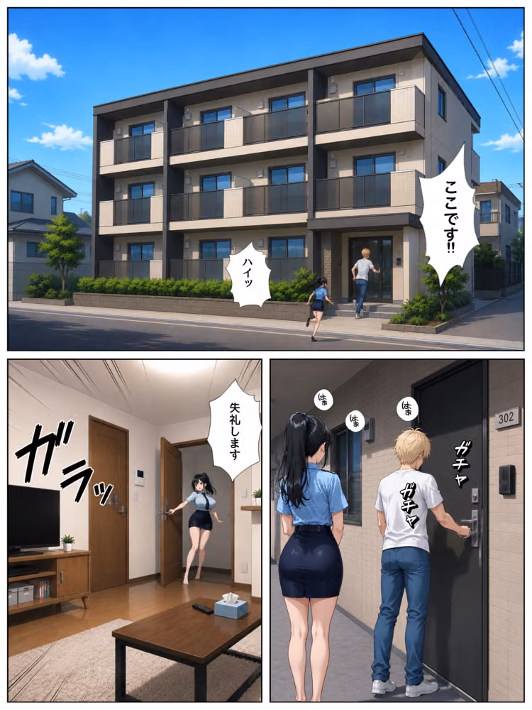 男嫌いな新卒警官を監×してマゾメス化させた結果 hitomiエロ漫画raw サンプル画像022