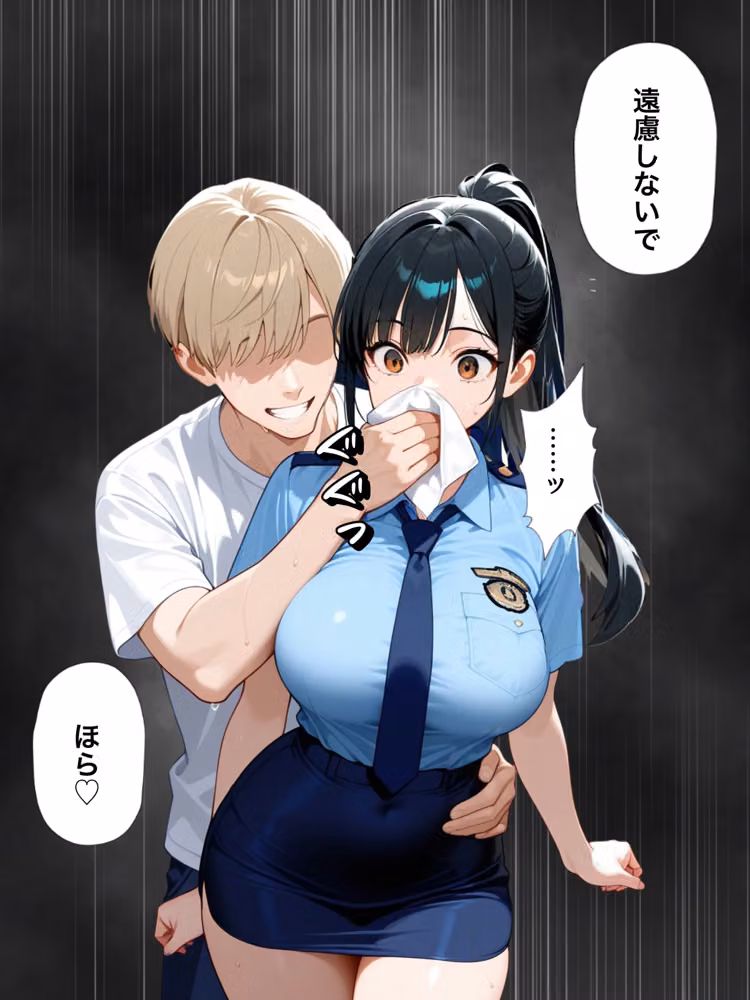 男嫌いな新卒警官を監×してマゾメス化させた結果 hitomiエロ漫画raw サンプル画像025