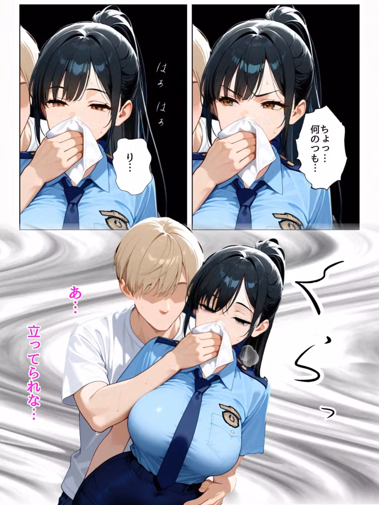 男嫌いな新卒警官を監×してマゾメス化させた結果 hitomiエロ漫画raw サンプル画像026