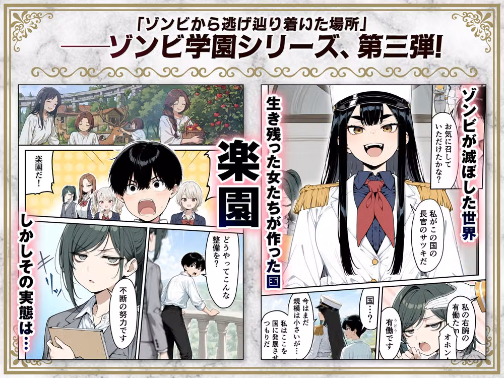 太眉おっぱい長官と貧乳ジト目副官にワクチンポな僕が搾精部屋へ閉じ込められる話 hitomiエロ漫画raw サンプル画像002