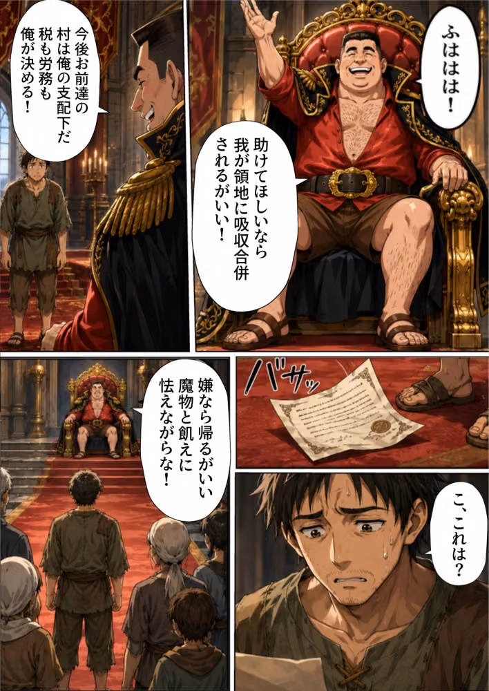 【銀髪の賞金稼ぎ編】追放された種付けおじさん、辺境でハーレム悪徳領主になる第2巻 hitomiエロ漫画raw サンプル画像010