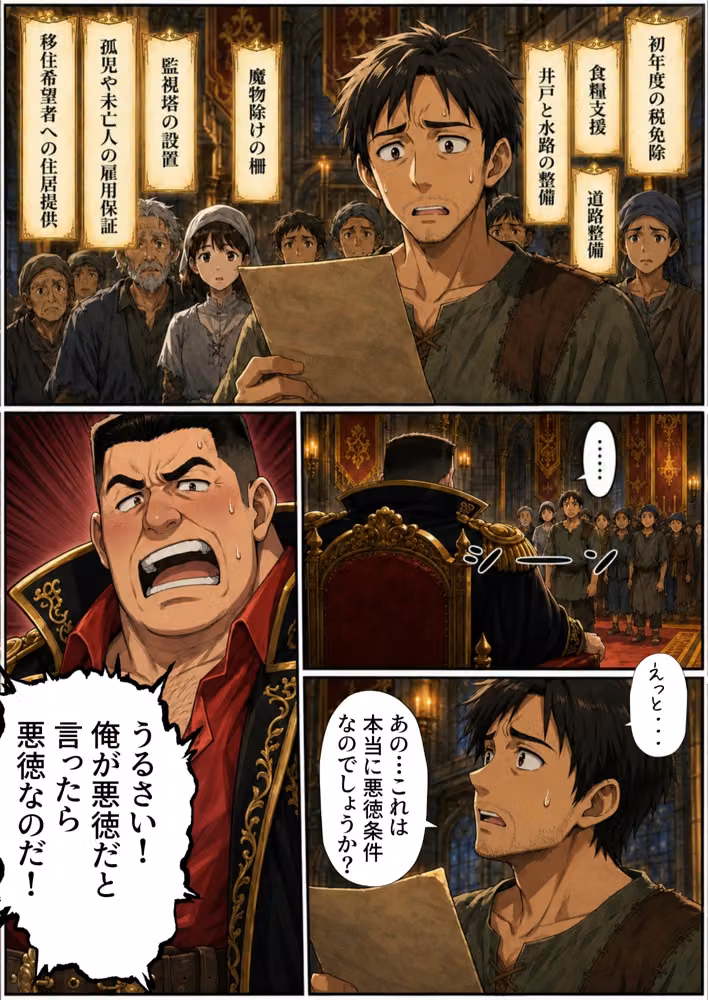 【銀髪の賞金稼ぎ編】追放された種付けおじさん、辺境でハーレム悪徳領主になる第2巻 hitomiエロ漫画raw サンプル画像011