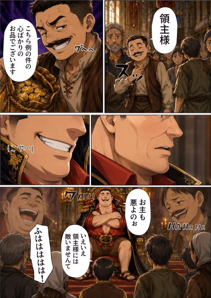 【銀髪の賞金稼ぎ編】追放された種付けおじさん、辺境でハーレム悪徳領主になる第2巻 hitomiエロ漫画raw サンプル画像013