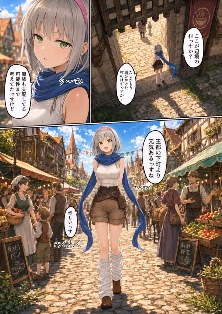 【銀髪の賞金稼ぎ編】追放された種付けおじさん、辺境でハーレム悪徳領主になる第2巻 hitomiエロ漫画raw サンプル画像021