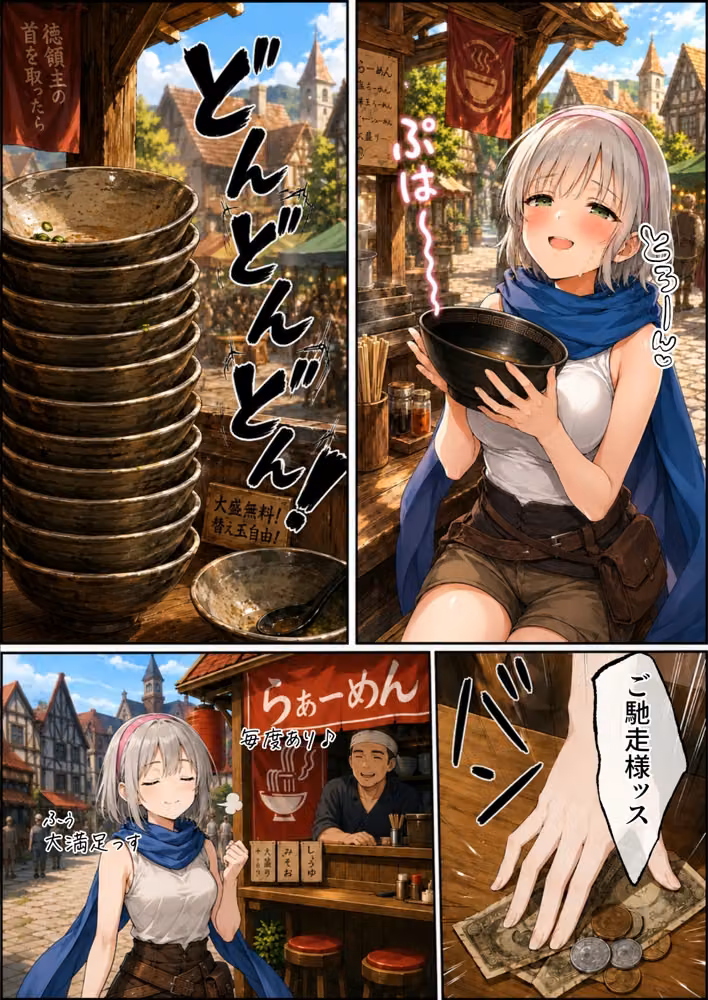 【銀髪の賞金稼ぎ編】追放された種付けおじさん、辺境でハーレム悪徳領主になる第2巻 hitomiエロ漫画raw サンプル画像026