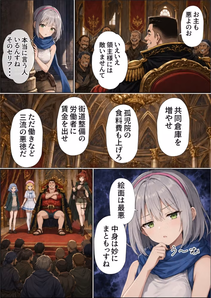 【銀髪の賞金稼ぎ編】追放された種付けおじさん、辺境でハーレム悪徳領主になる第2巻 hitomiエロ漫画raw サンプル画像030
