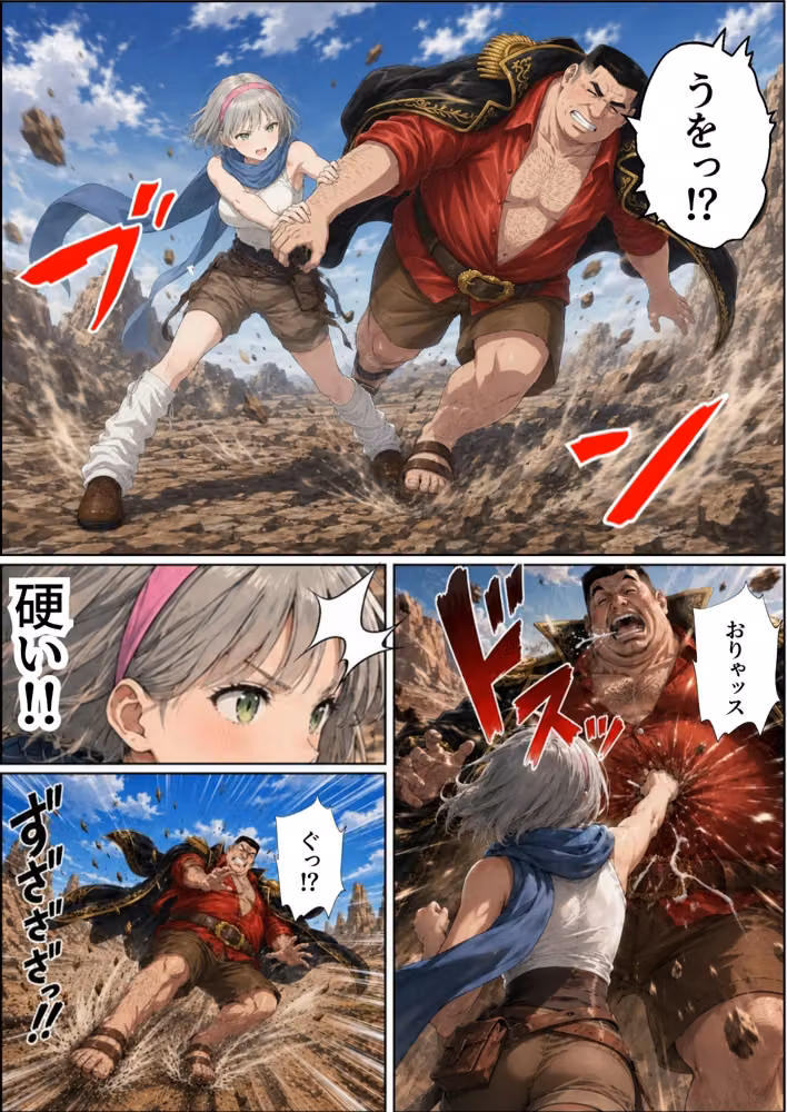【銀髪の賞金稼ぎ編】追放された種付けおじさん、辺境でハーレム悪徳領主になる第2巻 hitomiエロ漫画raw サンプル画像041
