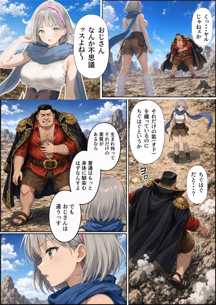 【銀髪の賞金稼ぎ編】追放された種付けおじさん、辺境でハーレム悪徳領主になる第2巻 hitomiエロ漫画raw サンプル画像042