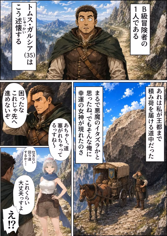 【銀髪の賞金稼ぎ編】追放された種付けおじさん、辺境でハーレム悪徳領主になる第2巻 hitomiエロ漫画raw サンプル画像046