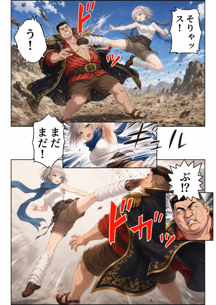 【銀髪の賞金稼ぎ編】追放された種付けおじさん、辺境でハーレム悪徳領主になる第2巻 hitomiエロ漫画raw サンプル画像059