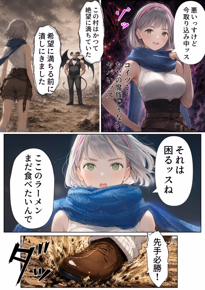 【銀髪の賞金稼ぎ編】追放された種付けおじさん、辺境でハーレム悪徳領主になる第2巻 hitomiエロ漫画raw サンプル画像071