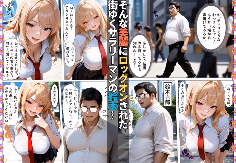 ダウナーギャルが金脈の巨根に堕とされおじのチ〇ポ依存症に【女子校生】【生意気】【逆ナン】【肉便器】【153ページ】 hitomiエロ漫画raw サンプル画像002