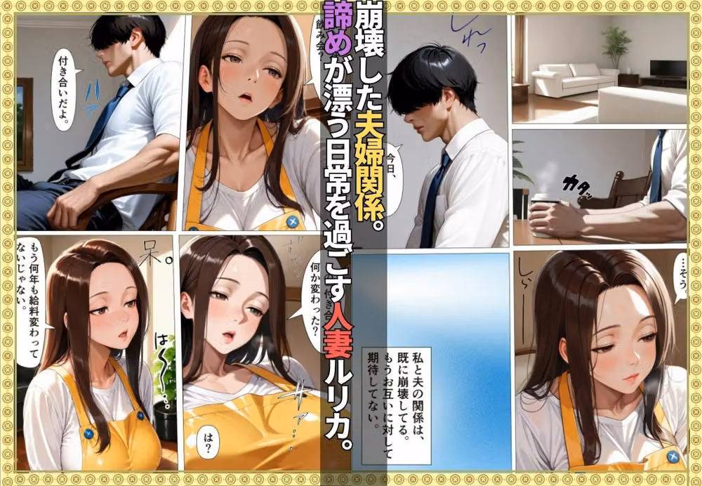 SEXレス人妻がSEX依存症に堕ちるまで 〜風俗入店→AVデビューで快楽の虜に〜【漫画】【顔射】【リフレ】【154p】 hitomiエロ漫画raw サンプル画像001