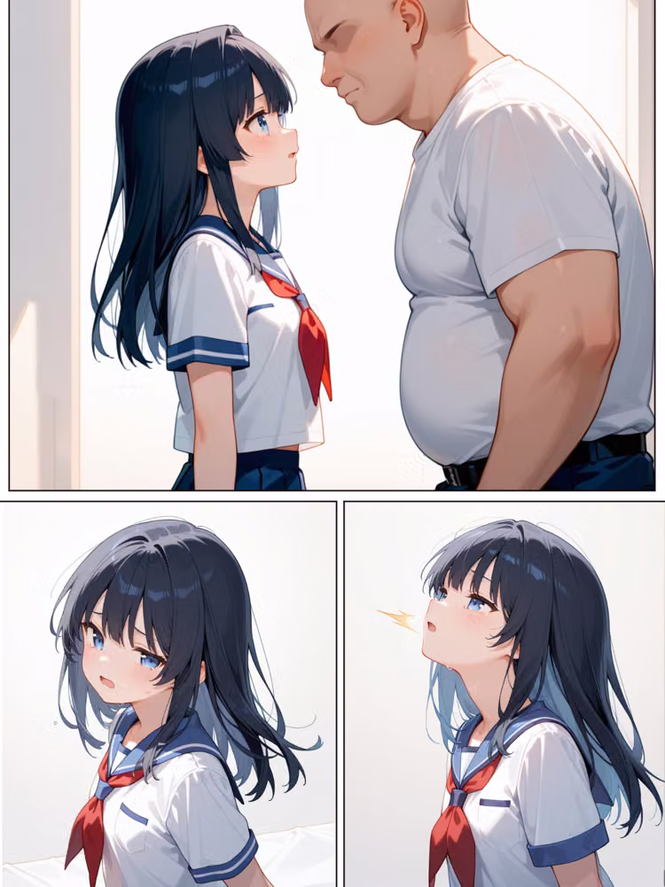 彼氏に内緒で援交した少女が孕んでいたので遠慮なく中出しセックスを楽しんでみた！！ hitomiエロ漫画raw サンプル画像008