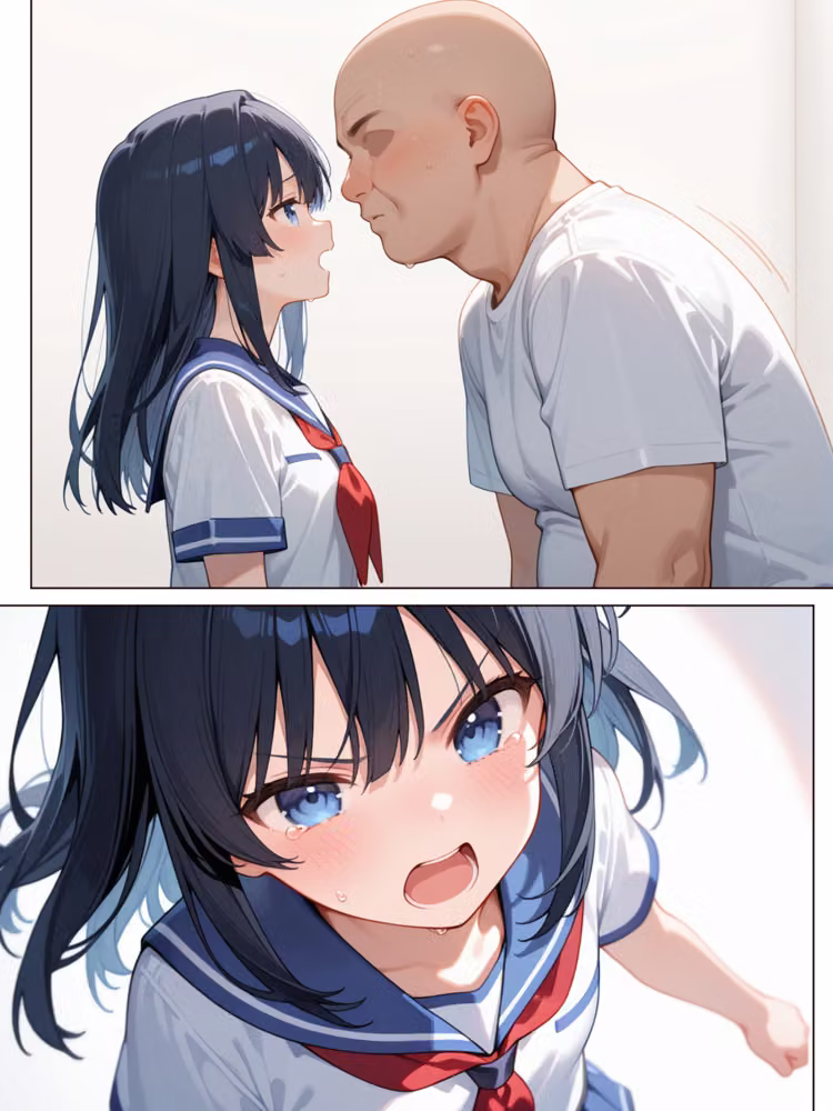 彼氏に内緒で援交した少女が孕んでいたので遠慮なく中出しセックスを楽しんでみた！！ hitomiエロ漫画raw サンプル画像009