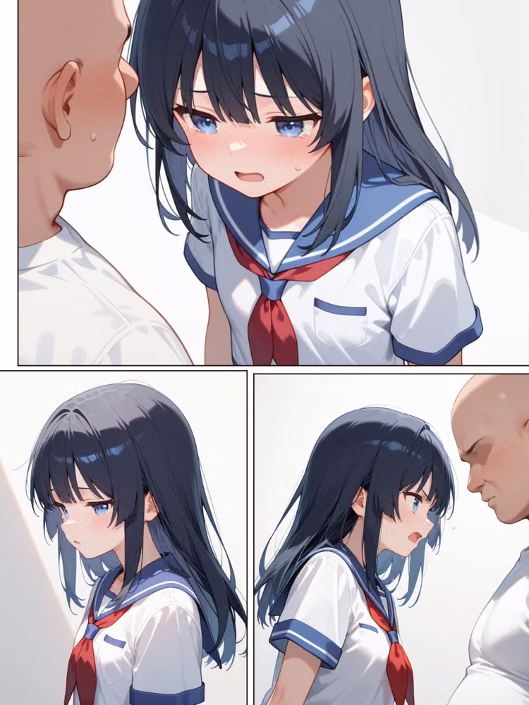 彼氏に内緒で援交した少女が孕んでいたので遠慮なく中出しセックスを楽しんでみた！！ hitomiエロ漫画raw サンプル画像010