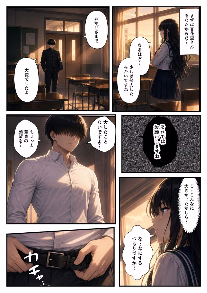 デカチンが一軍ギャルの三姉妹に復讐 hitomiエロ漫画raw サンプル画像008