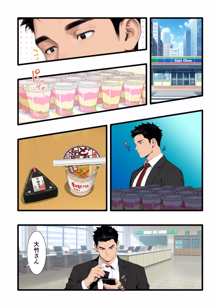 巨乳小悪魔新卒の誘惑に敗北してあまあま搾精されまくる話 hitomiエロ漫画raw サンプル画像002