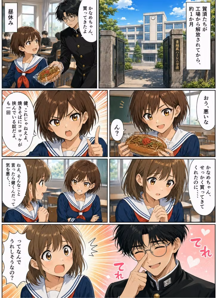 ときめきハーレム学園へようこそ7 hitomiエロ漫画raw サンプル画像001