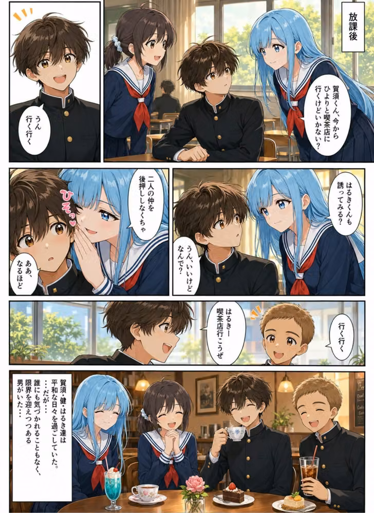 ときめきハーレム学園へようこそ7 hitomiエロ漫画raw サンプル画像002
