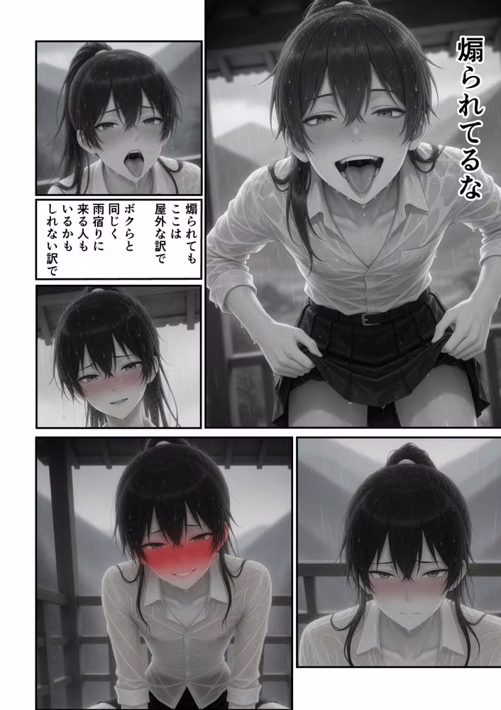 不良少年（嫁）と旅行に行く hitomiエロ漫画raw サンプル画像009
