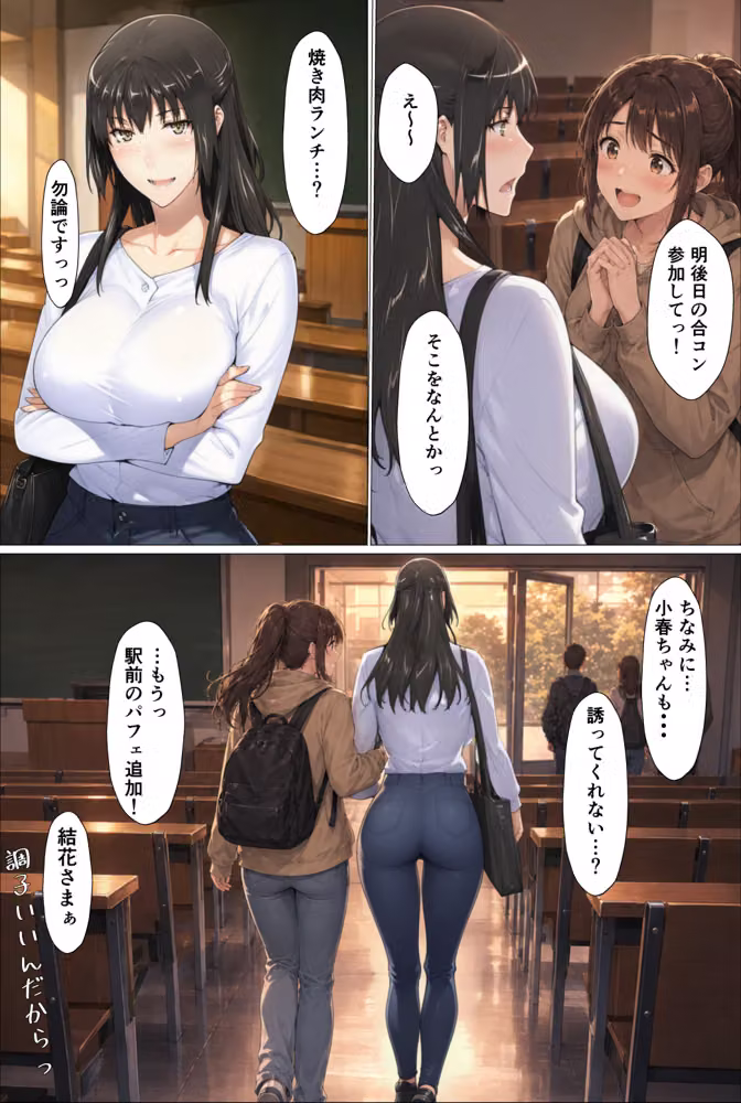 黒人の極太チンポに溺れる橘姉妹 hitomiエロ漫画raw サンプル画像002
