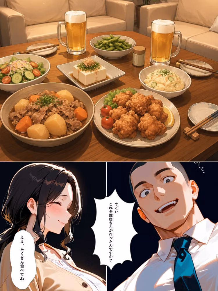 夫の部下の肉棒が忘れられなくなった巨乳人妻 hitomiエロ漫画raw サンプル画像016