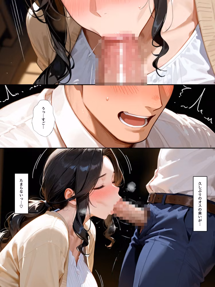 夫の部下の肉棒が忘れられなくなった巨乳人妻 hitomiエロ漫画raw サンプル画像030