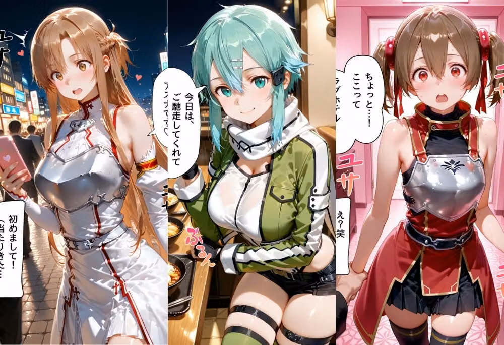 マッチングアプリで出会った美女をメス堕ちさせた話 S◯O編 hitomiエロ漫画raw サンプル画像001