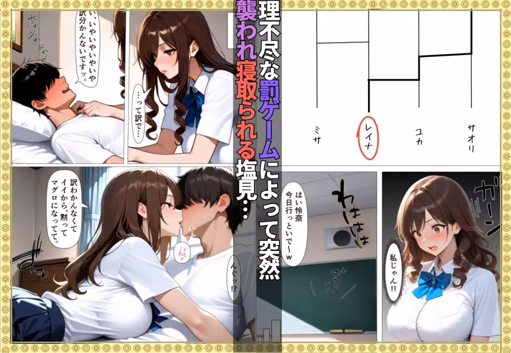 陰キャの童貞狩りした筈がチン堕ちしおねだりSEXするなんて…【女子校生】【一軍女子】【搾精】【ギャル】【156ページ】 hitomiエロ漫画raw サンプル画像003