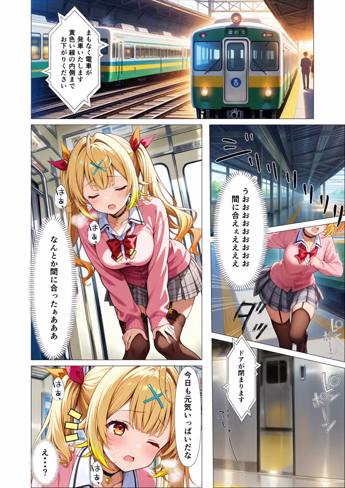 好きな人の隣で、痴●されていた。 hitomiエロ漫画raw サンプル画像001