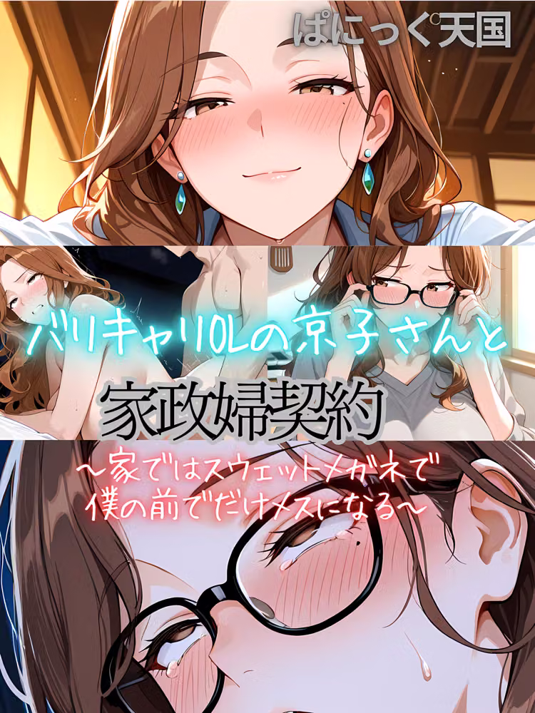 バリキャリOLの京子さんと家政婦契約〜家ではスウェットメガネで僕の前でだけメスになる〜 hitomiエロ漫画raw サンプル画像003