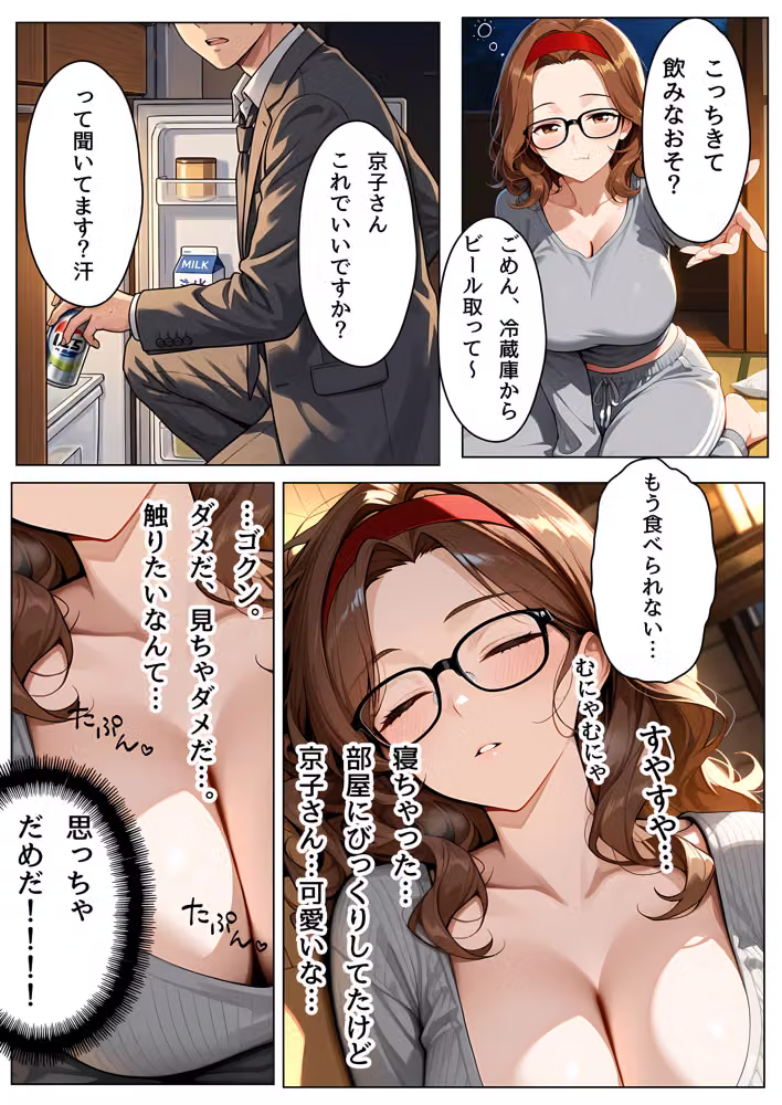 バリキャリOLの京子さんと家政婦契約〜家ではスウェットメガネで僕の前でだけメスになる〜 hitomiエロ漫画raw サンプル画像015