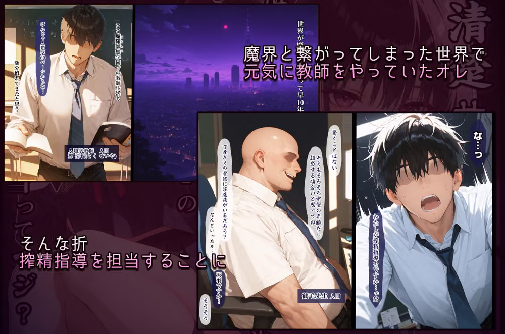 清楚サキュバス 世界が魔界と繋がって早10年 オレが教え子の搾精指導担当ってマジ？ hitomiエロ漫画raw サンプル画像035
