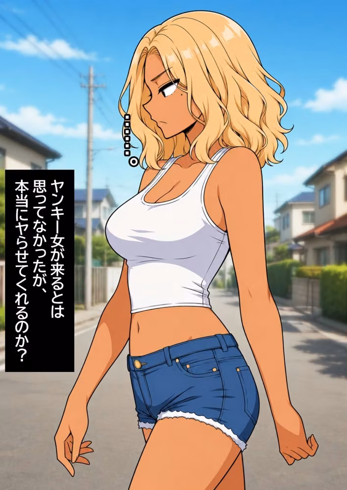 深夜のド〇キにいそうなヤンキー女を孕ませる。 hitomiエロ漫画raw サンプル画像002